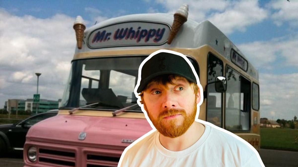 Rupert Grint compró camión de helados con ganancias de Harry Potter