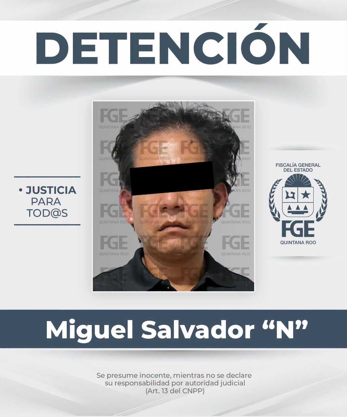 Detienen a sospechoso de feminicidio en Región 225