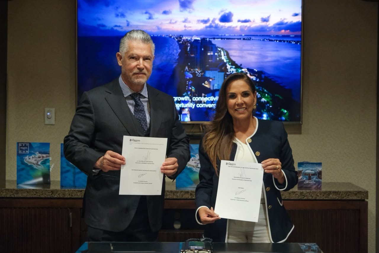 Mara Lezama atrae inversión médica de 270 mdd a Cancún