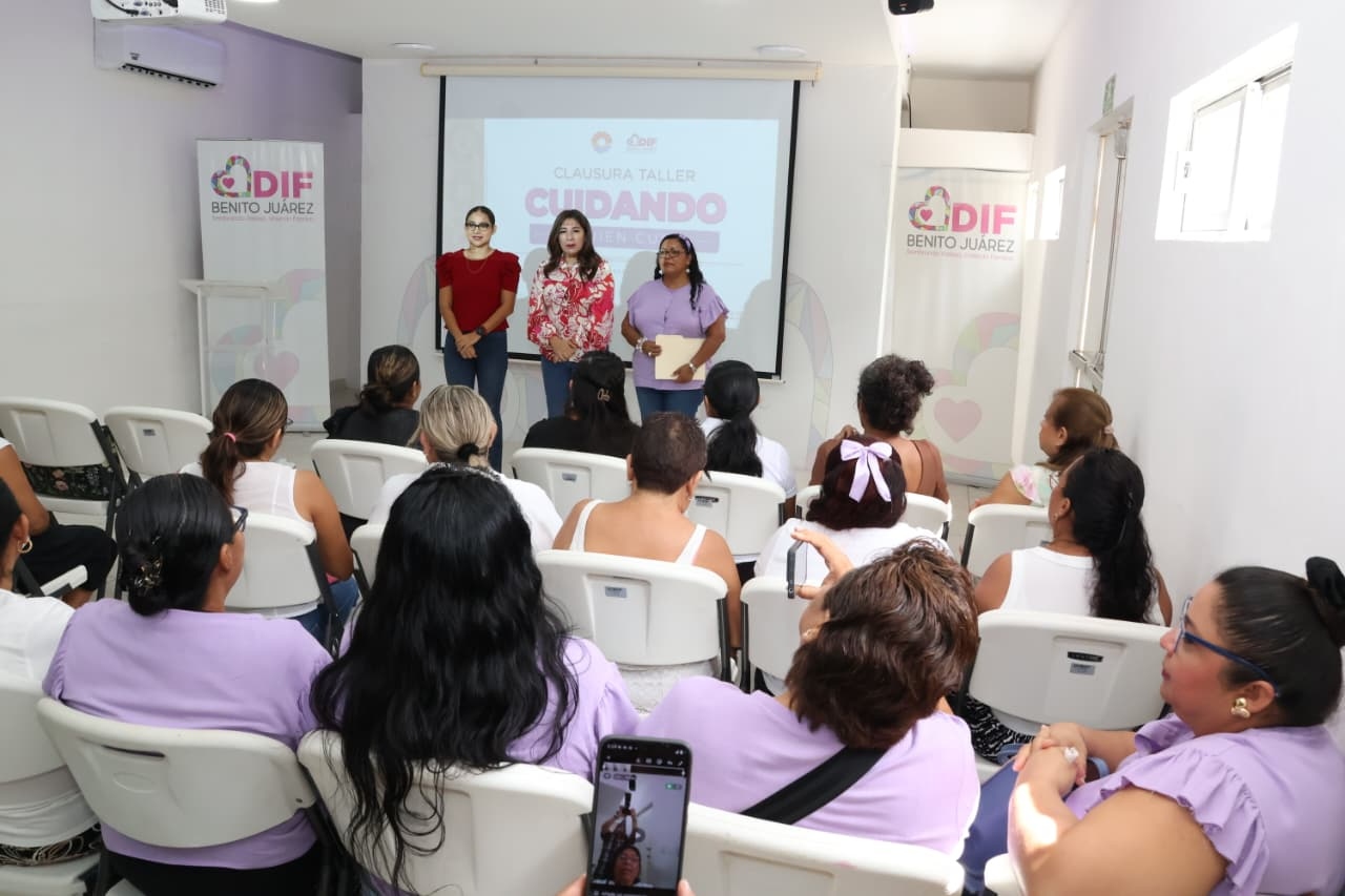DIF Benito Juárez fortalece salud mental de cuidadores