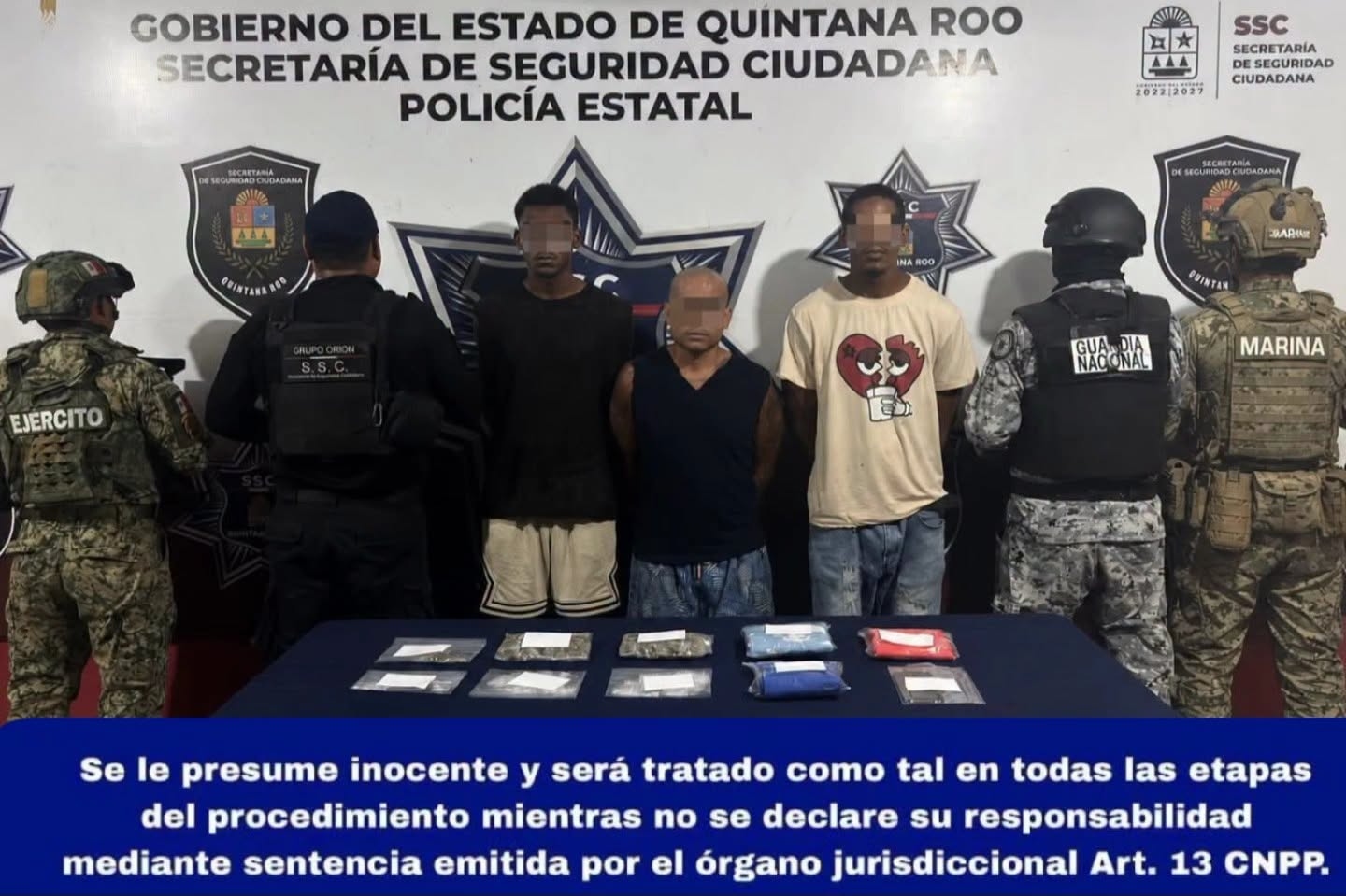 Detienen a tres cubanos por narcomenudeo en Mercado 28