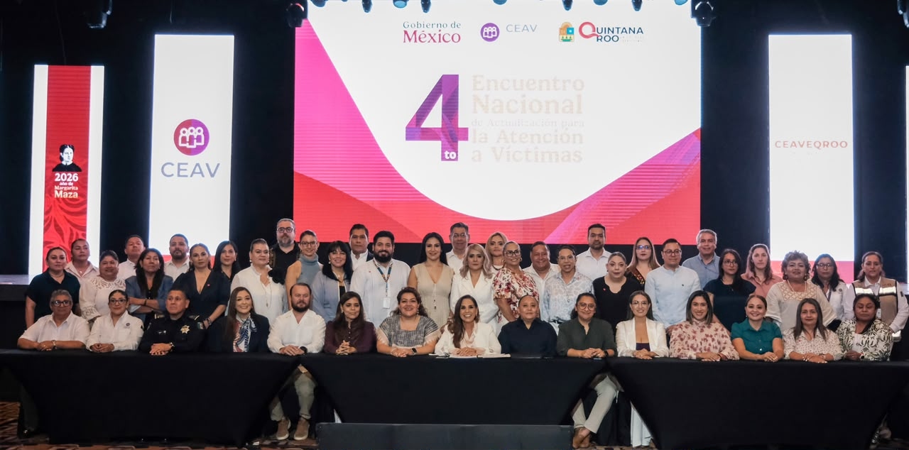 Cancún recibe Encuentro Nacional para atención a víctimas