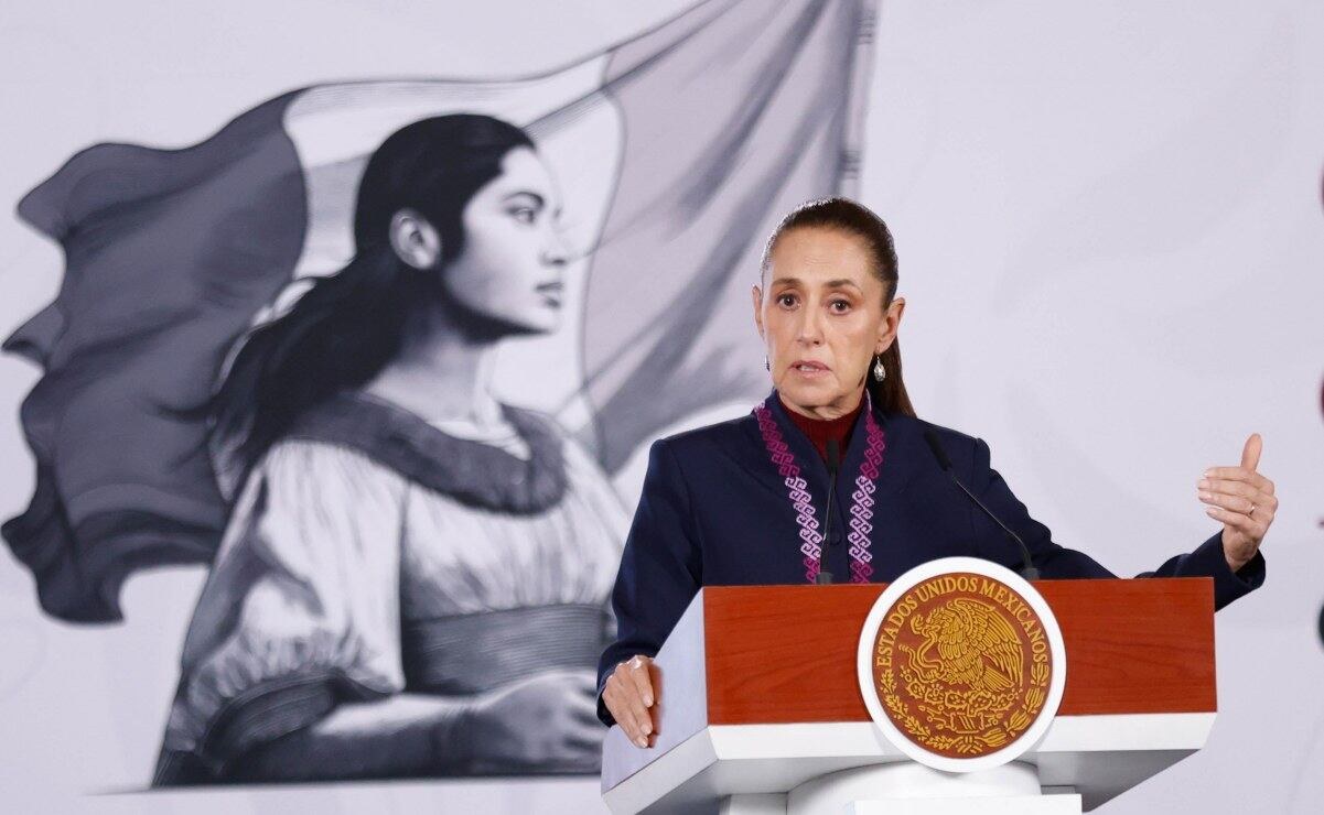 Sheinbaum critica oposición por cambio de nombre en Paso de Cortés