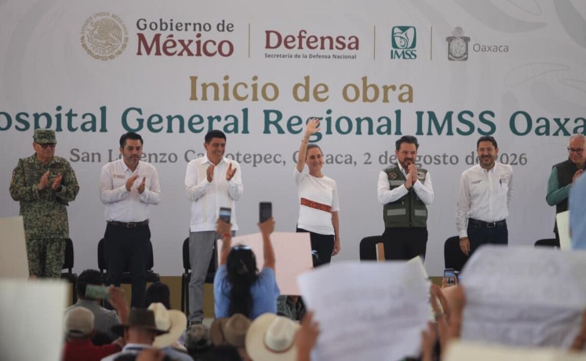 Sheinbaum impulsa Ciudad Salud en Oaxaca como modelo nacional