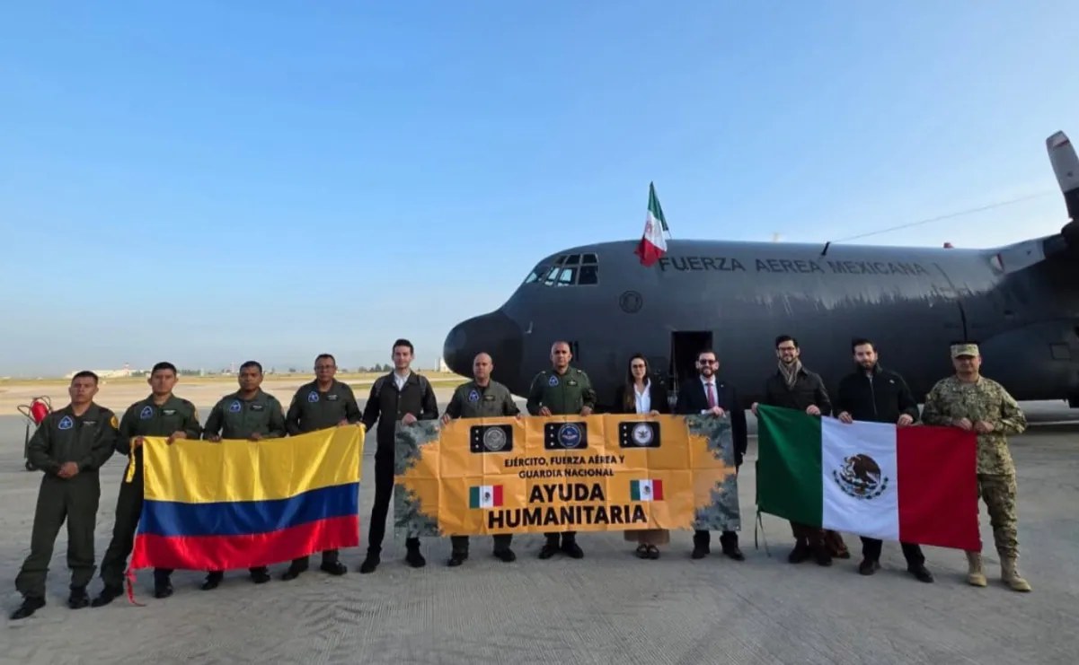 México envía ayuda humanitaria tras sismo en Colombia