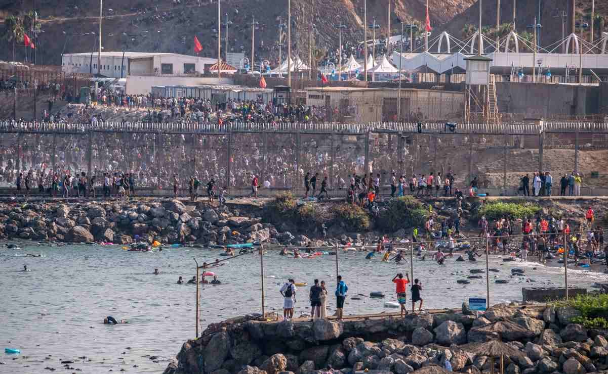 España analiza mensajes sobre nueva entrada masiva en Ceuta