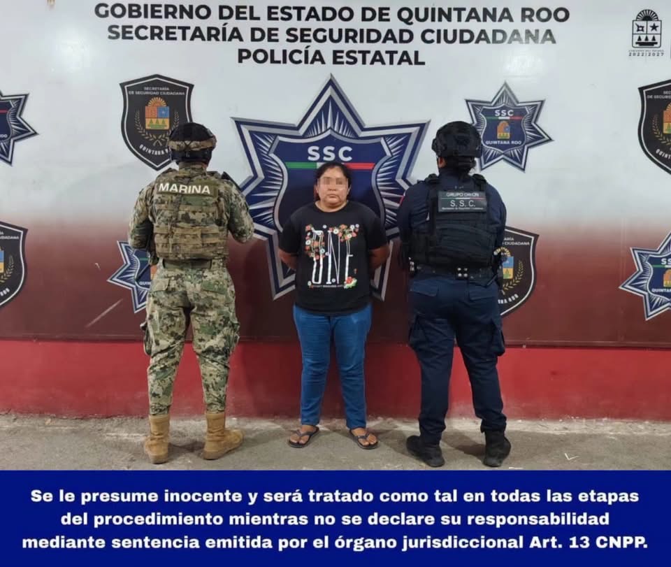 Detienen a Wendy Clarisa en avenida Centenario