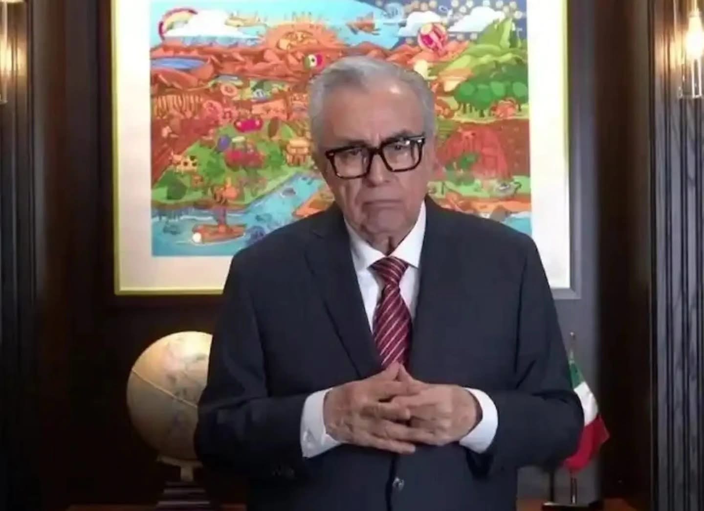 Gobernador de Sinaloa Rubén Rocha Moya pide nueva licencia