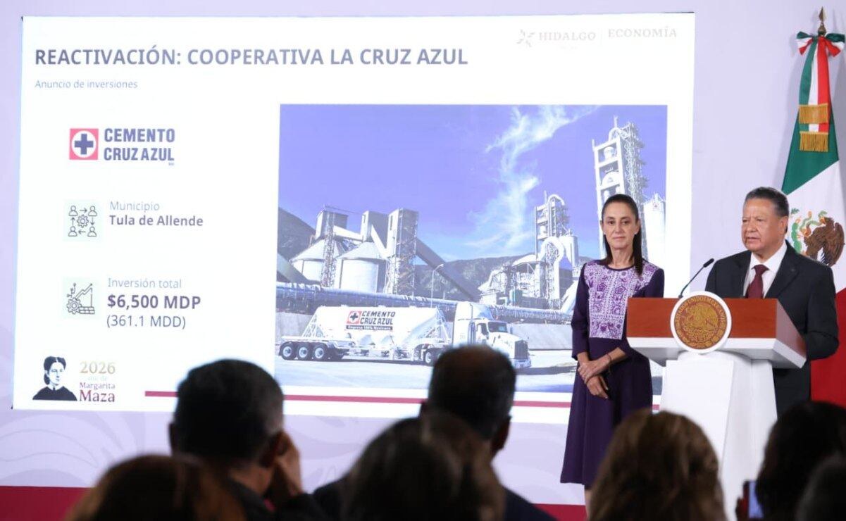 Cooperativa Cruz Azul reactiva planta en Hidalgo con 6,500 mdp