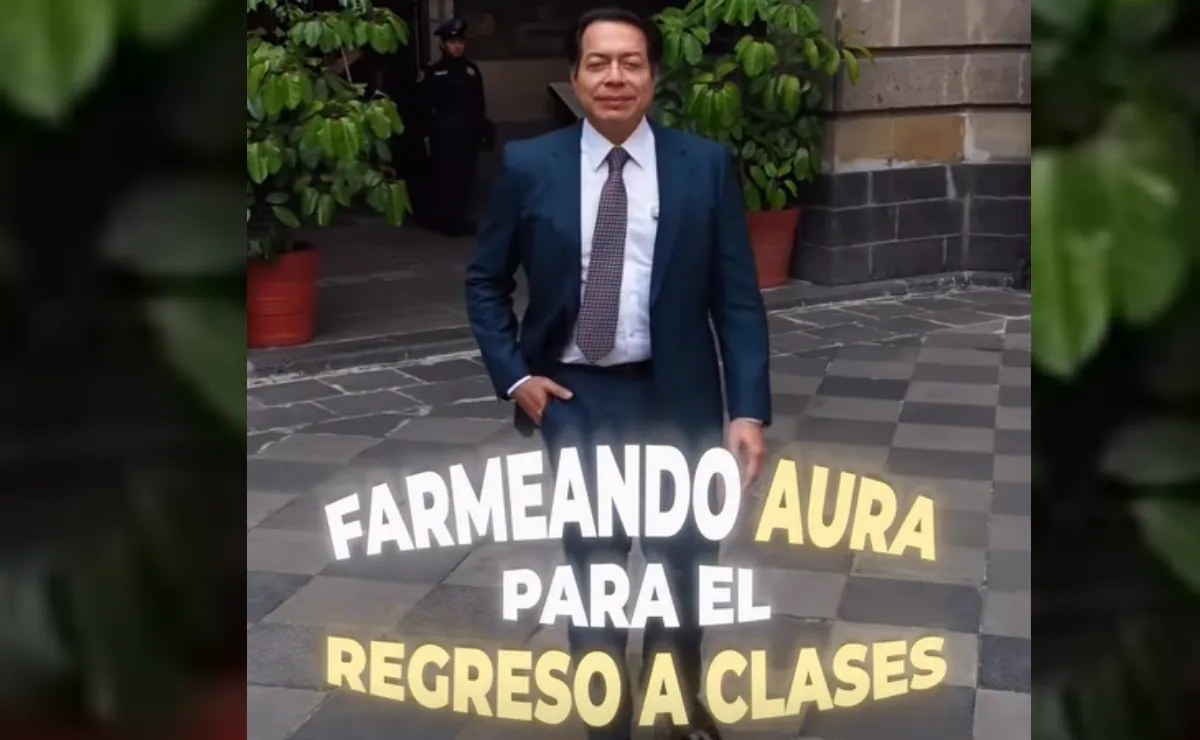 Mario Delgado usa tendencia viral para promover educación