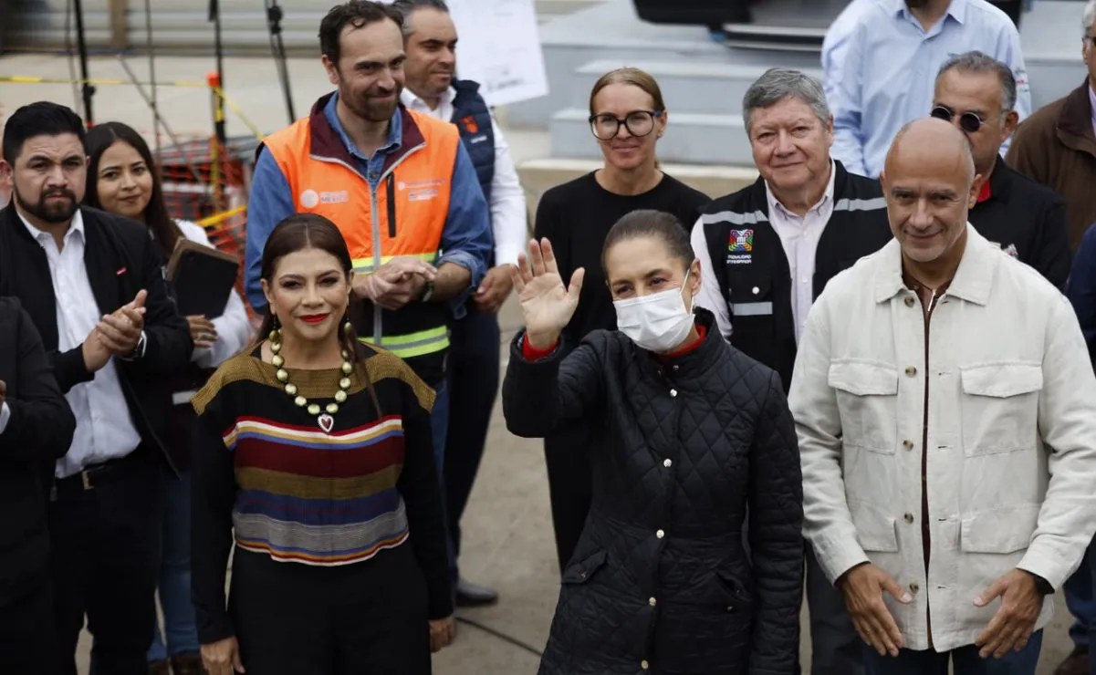 Claudia Sheinbaum afirma que la gente está feliz en México