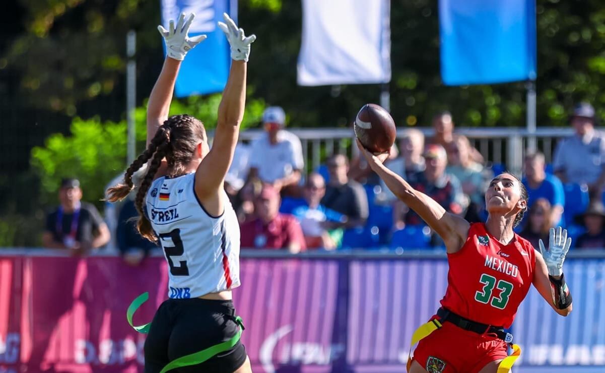 México avanza invicto a cuartos en Mundial de Flag Football