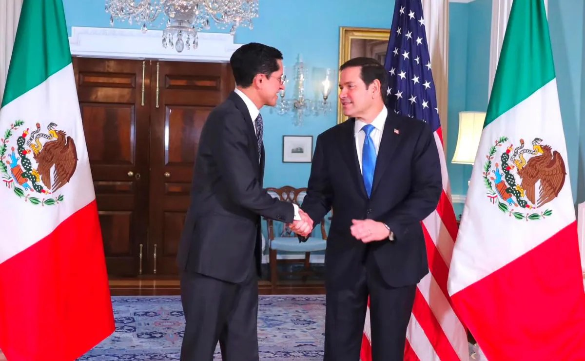 Canciller Velasco y Marco Rubio abordan seguridad y migración