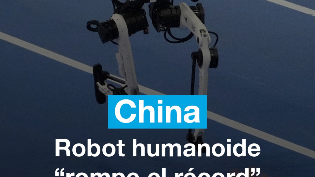 Robot chino supera récord de velocidad de Usain Bolt