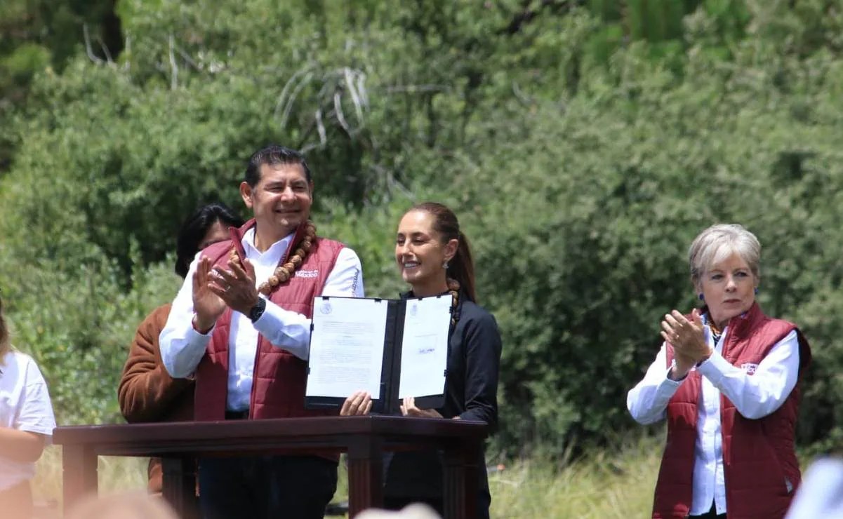 Sheinbaum renombra Paso de Cortés y promueve reforestación