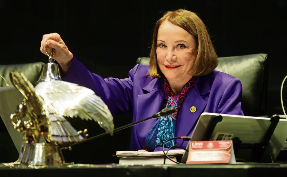 Laura Itzel Castillo se despide de la Mesa Directiva del Senado