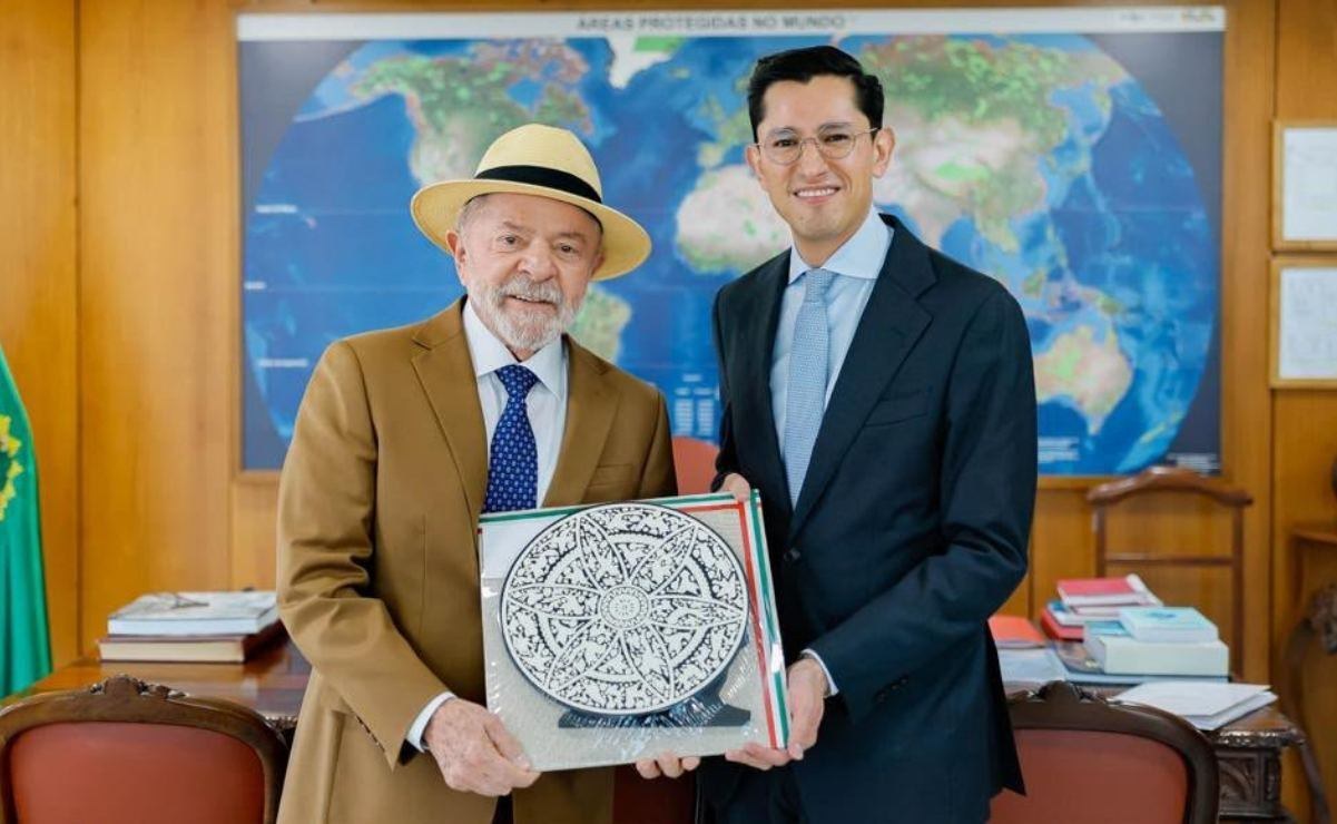 Canciller Velasco destaca relación bilateral México-Brasil