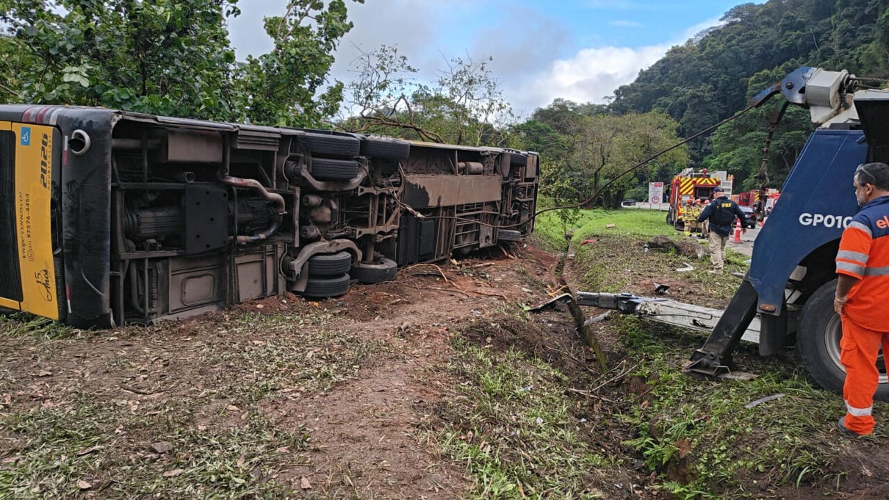 Accidente de autobús en Brasil deja al menos ocho muertos
