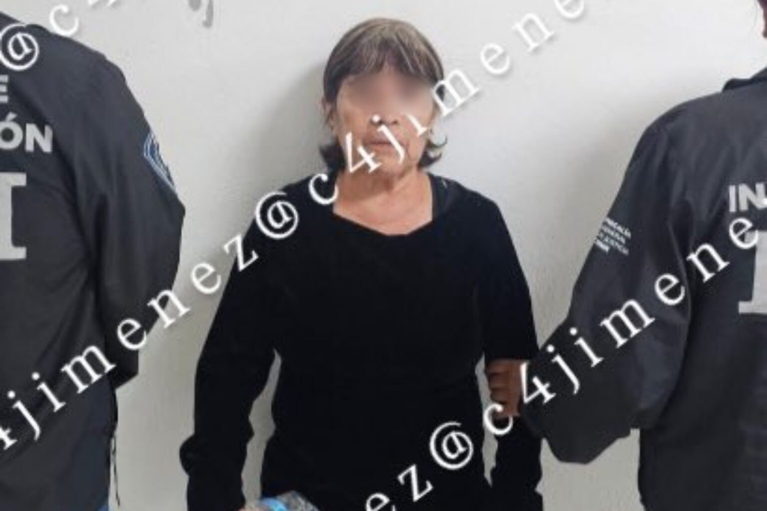 Detienen a mujer de 76 años por homicidio en CDMX