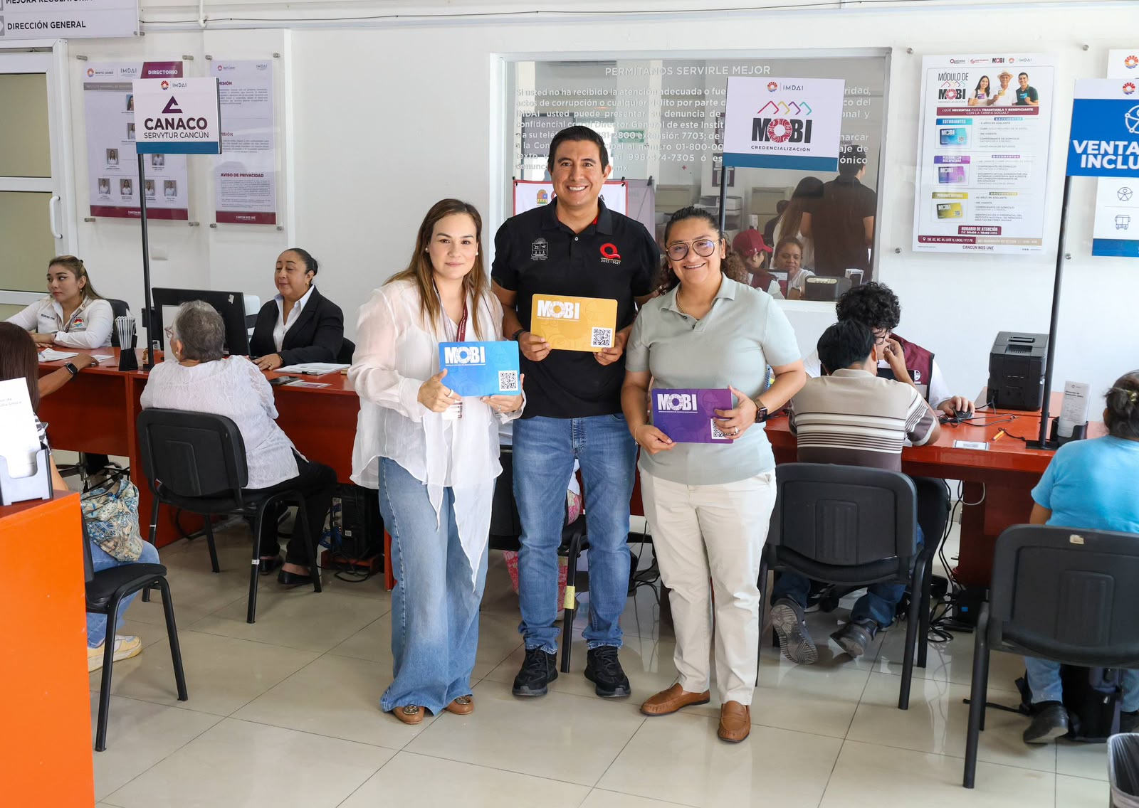 Nuevo Módulo MOBI facilita credencialización en Benito Juárez