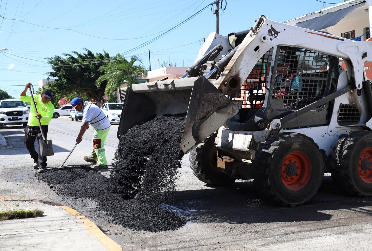 Benito Juárez refuerza bacheo y descacharrización en SM 100 y 89