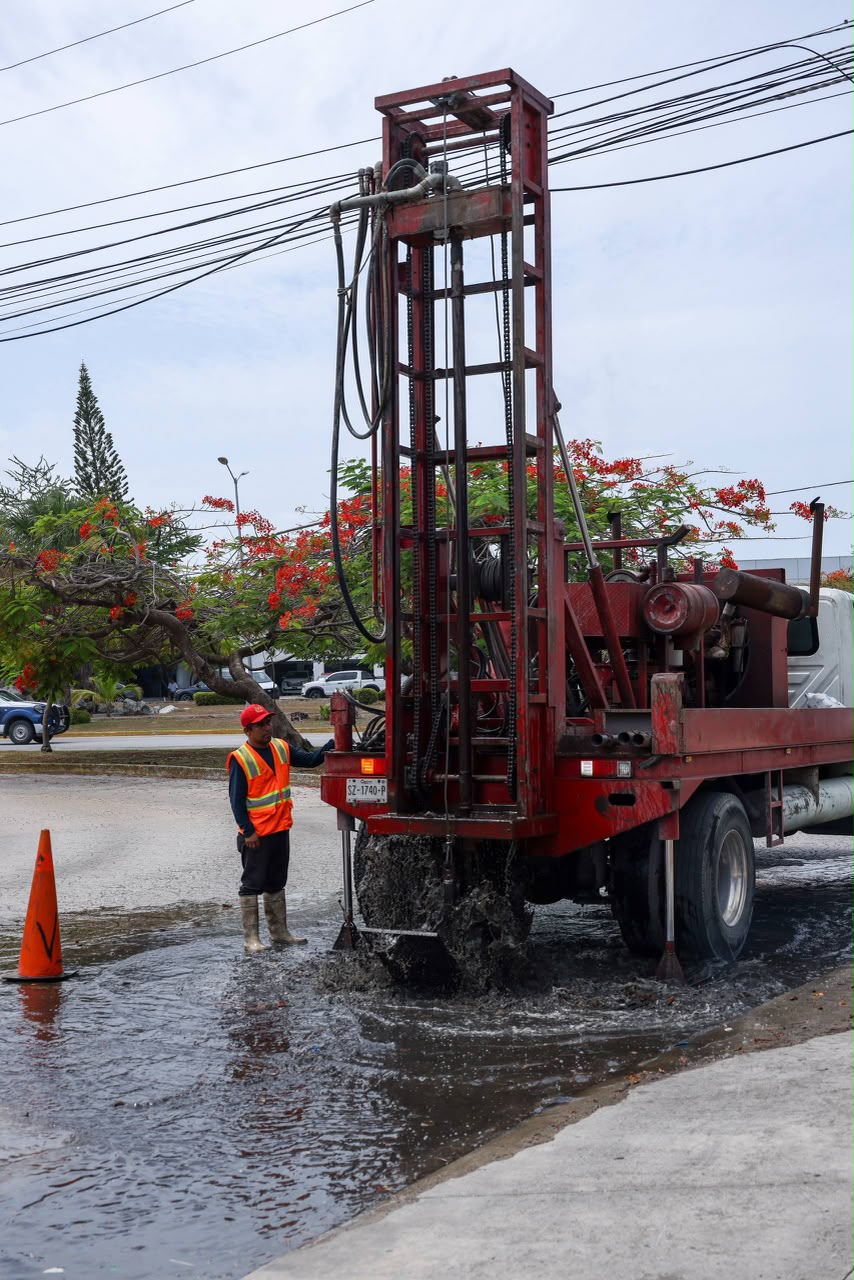 Benito Juárez refuerza mantenimiento pluvial en temporada de lluvias