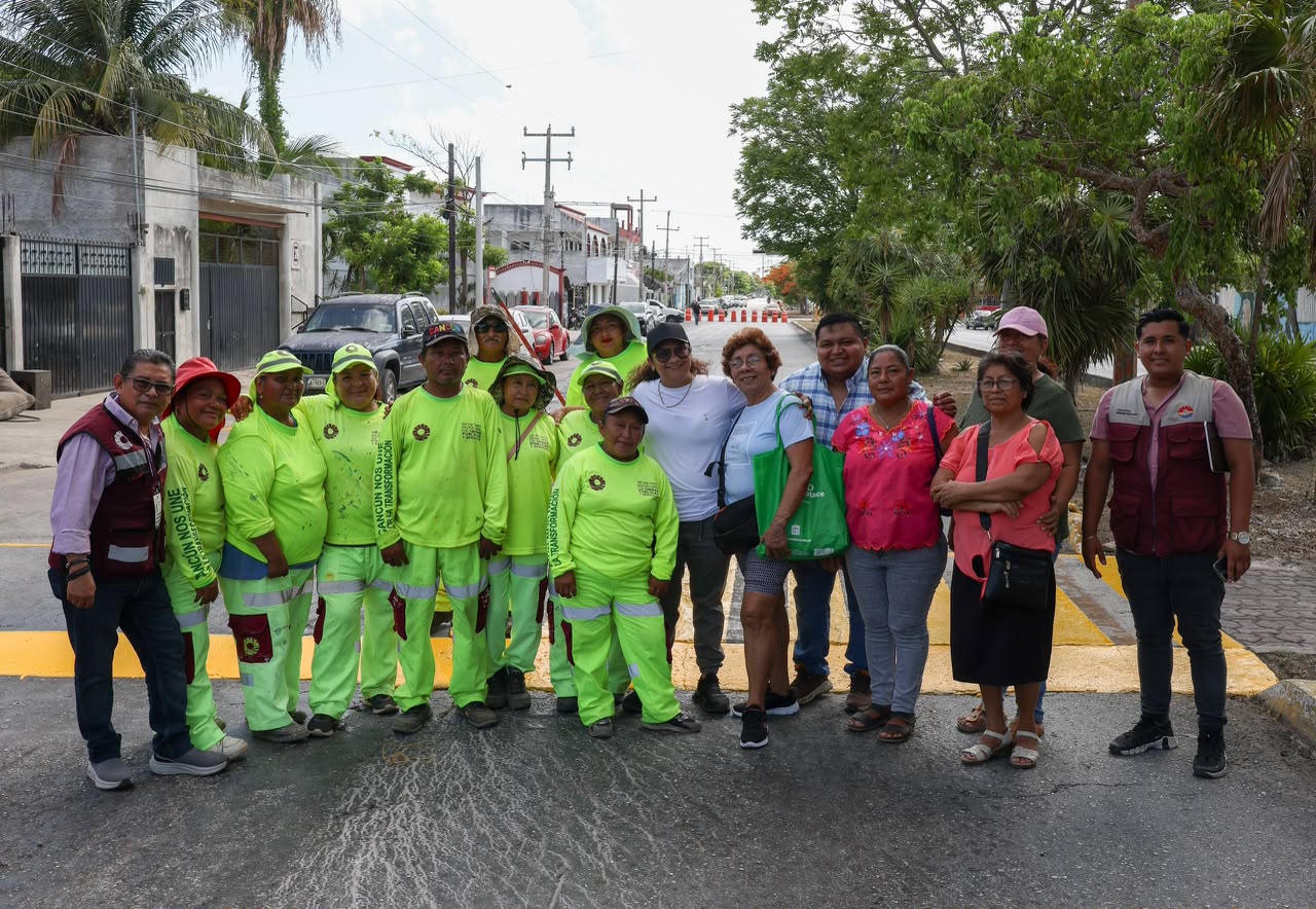 Ayuntamiento de Benito Juárez refuerza limpieza en Cancún