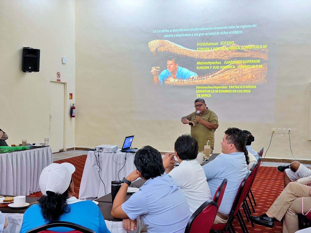 FPMC impulsa conservación de cocodrilos en Cozumel