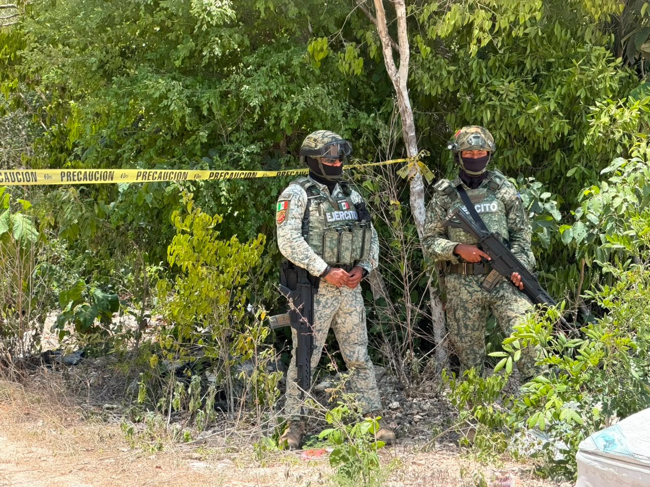 Encuentran cuerpo embolsado en Cancún tras un mes