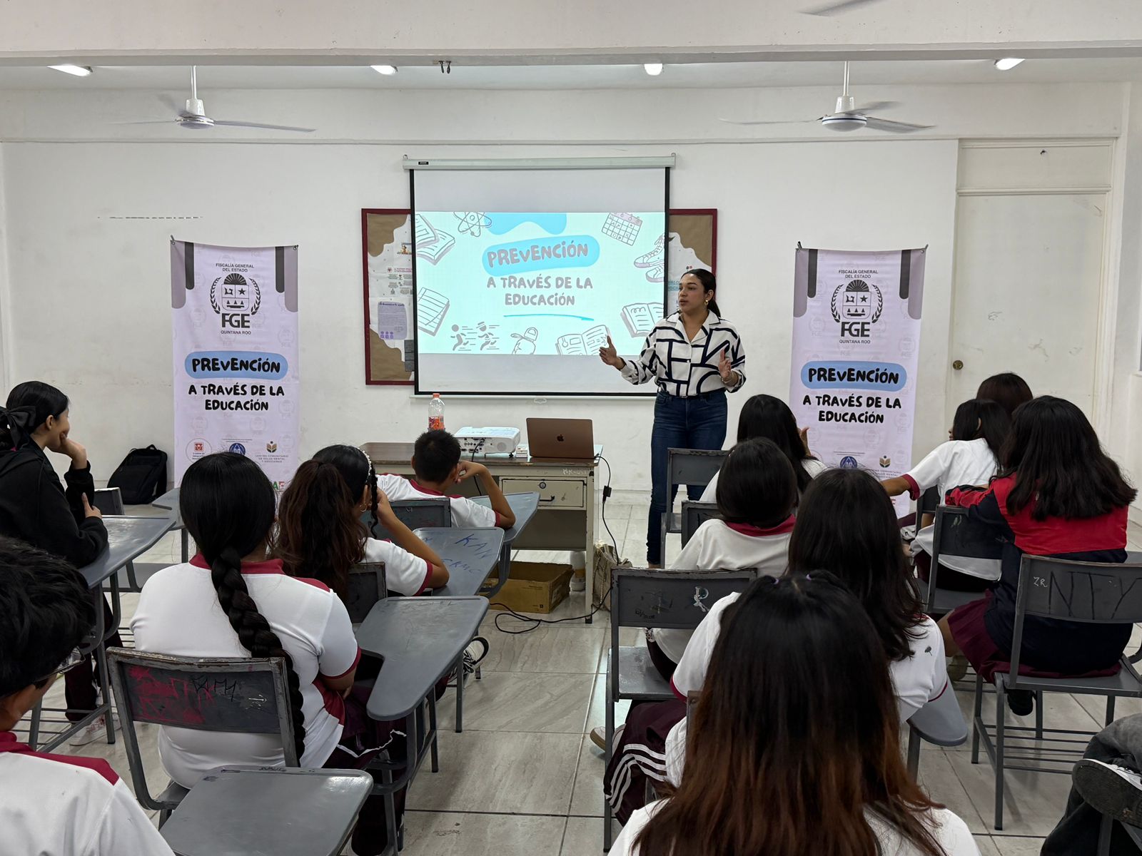 FGE Quintana Roo cumple 13 órdenes de aprehensión contra agresores de estudiantes