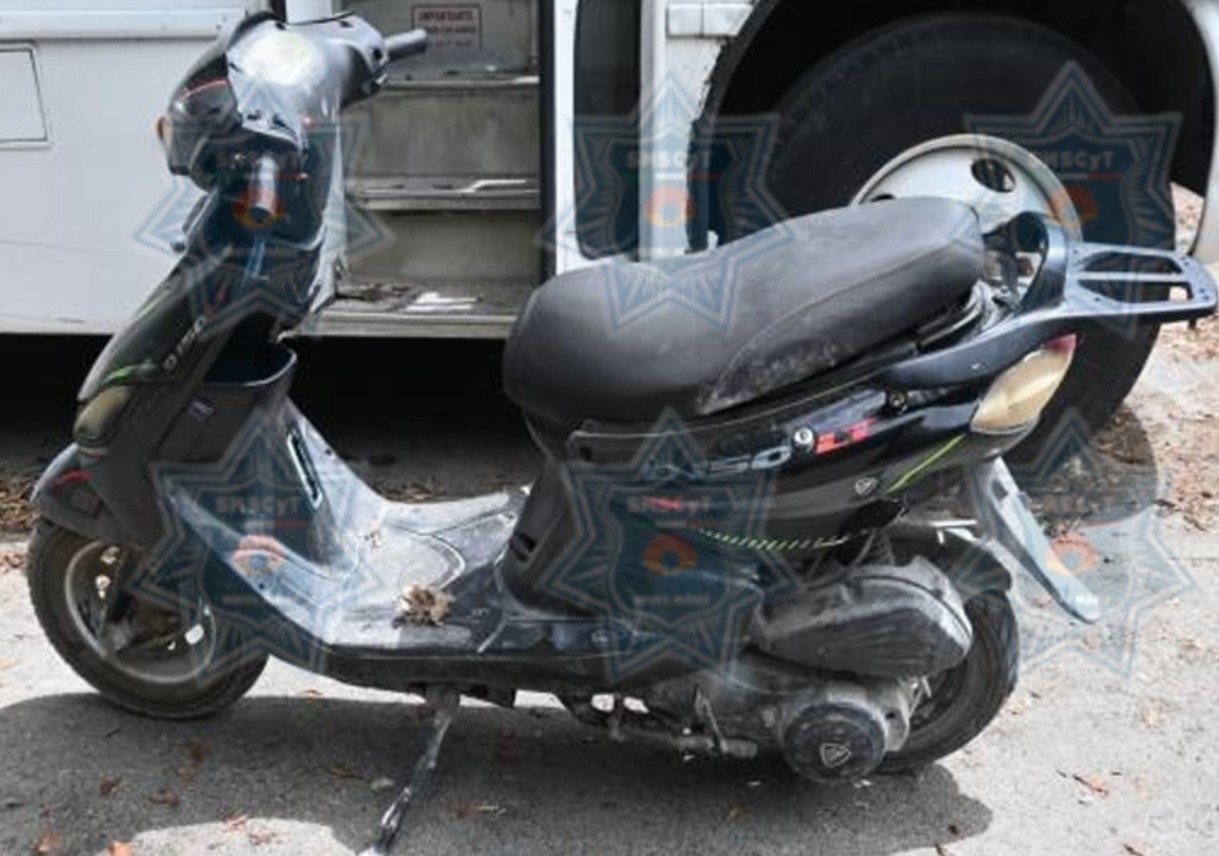 Policía Cancún recupera dos motos robadas y detiene a un hombre
