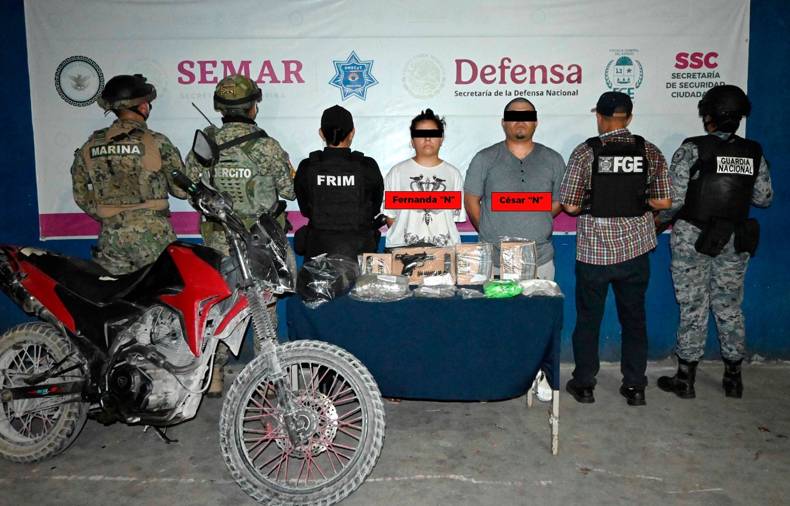 Capturan a cuatro en Benito Juárez por posible homicidio