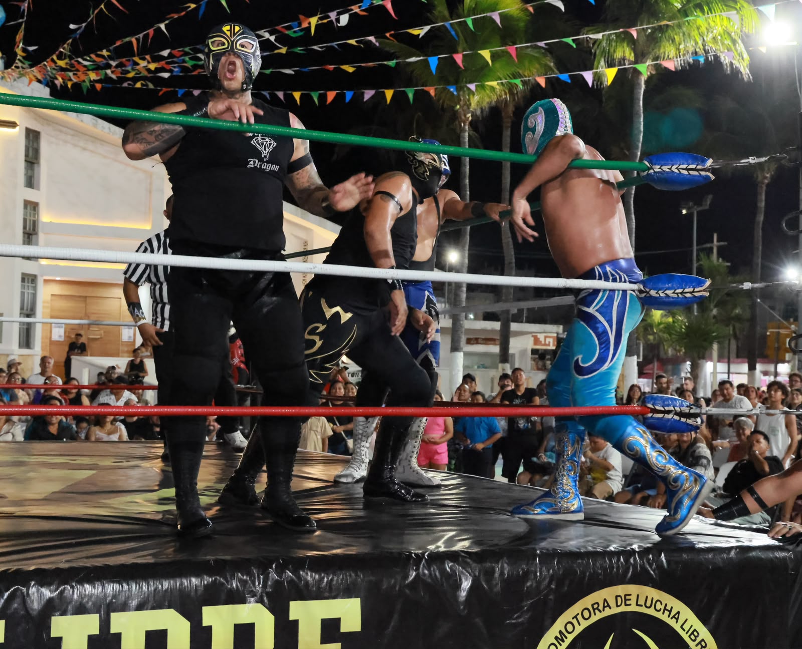 Isla Mujeres celebra la lucha libre “Furia en el Caribe”