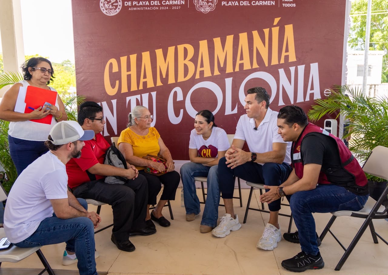 Estefanía Mercado impulsa Chambamanía en Ejido