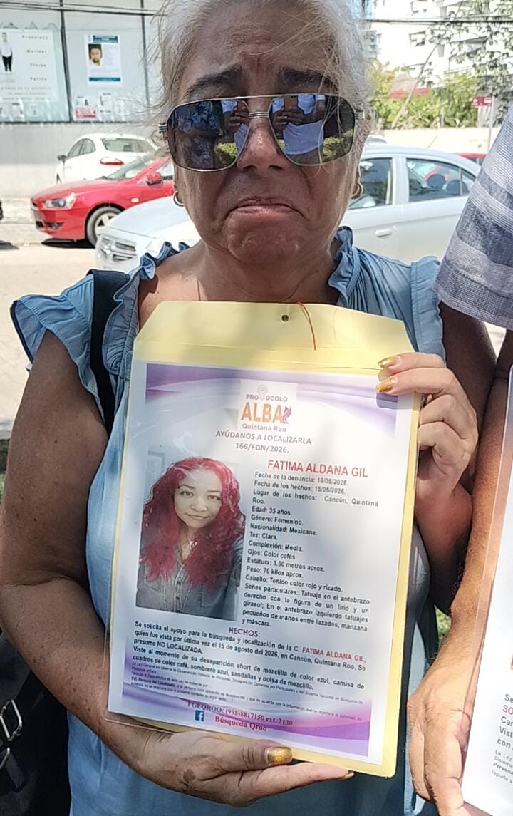 Sin rastro de madre e hija desaparecidas en Cancún