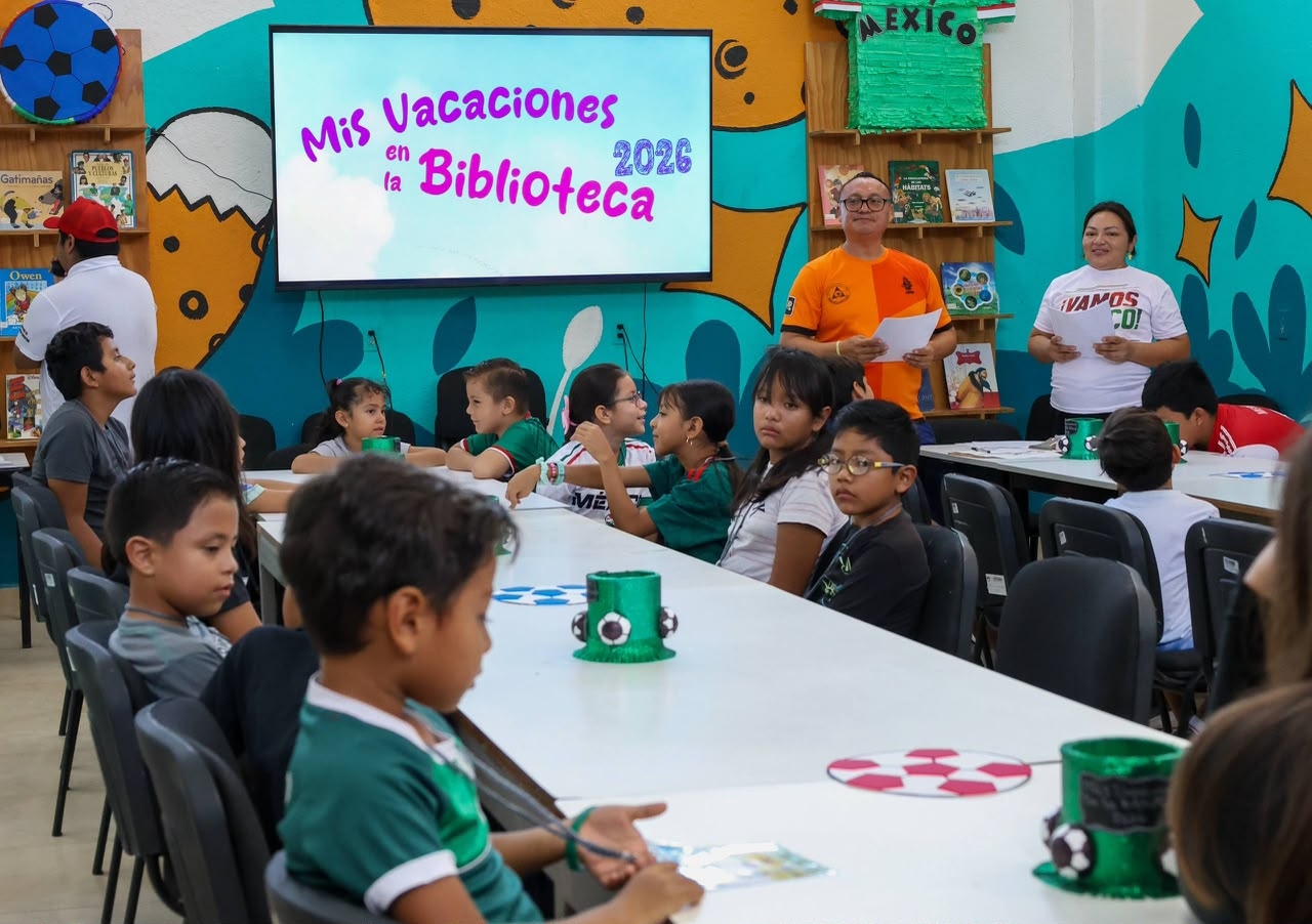 Benito Juárez inicia curso de verano en bibliotecas 2026