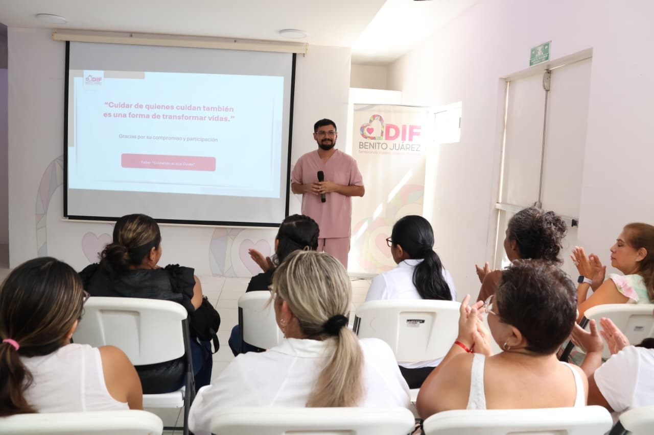 DIF Benito Juárez fortalece salud mental de cuidadores
