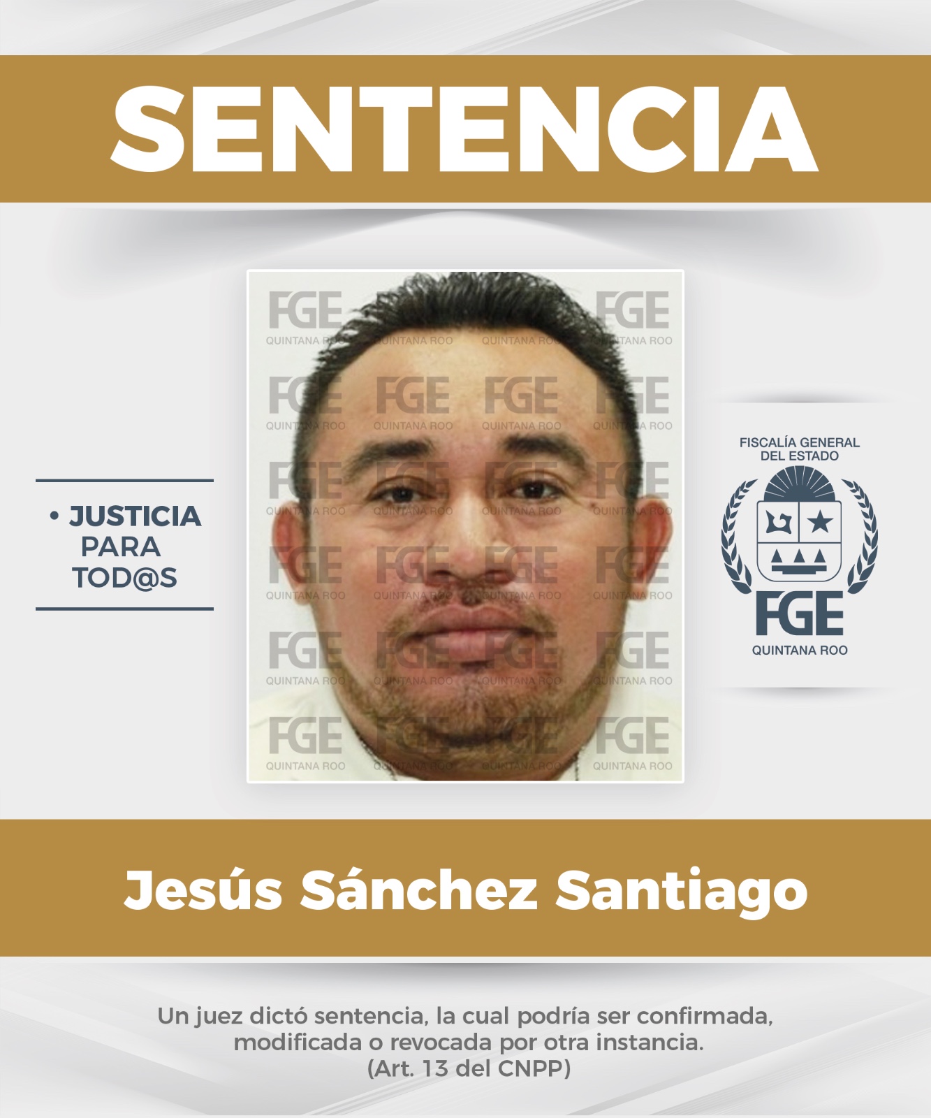Fiscalía logra sentencia y vinculación por violación en Quintana Roo