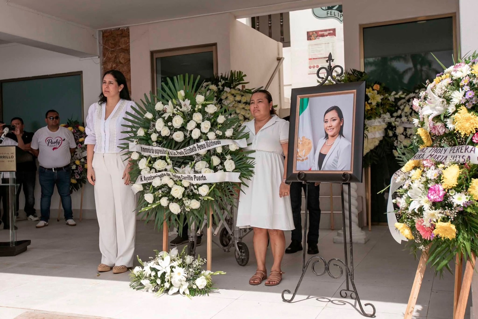Felipe Carrillo Puerto despide a Paoly Perera con homenajes