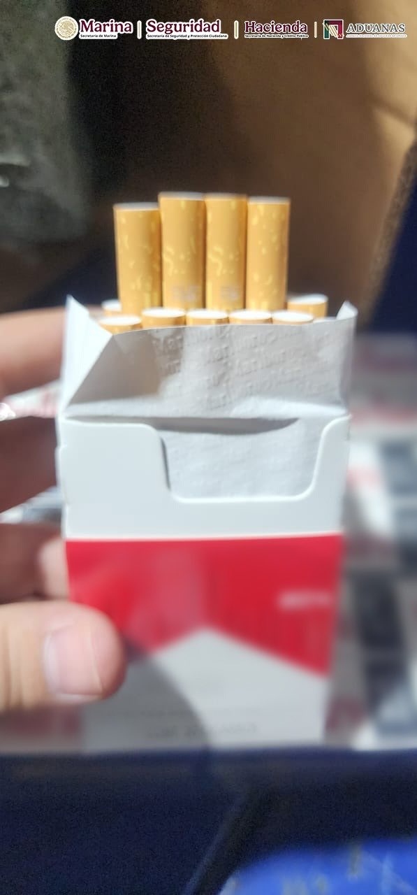 Decomisan más de 2 millones de cigarrillos apócrifos en AICM