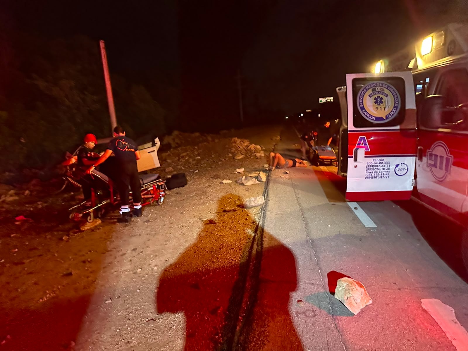 Choque en carretera Playa-Tulum deja un muerto y dos heridos