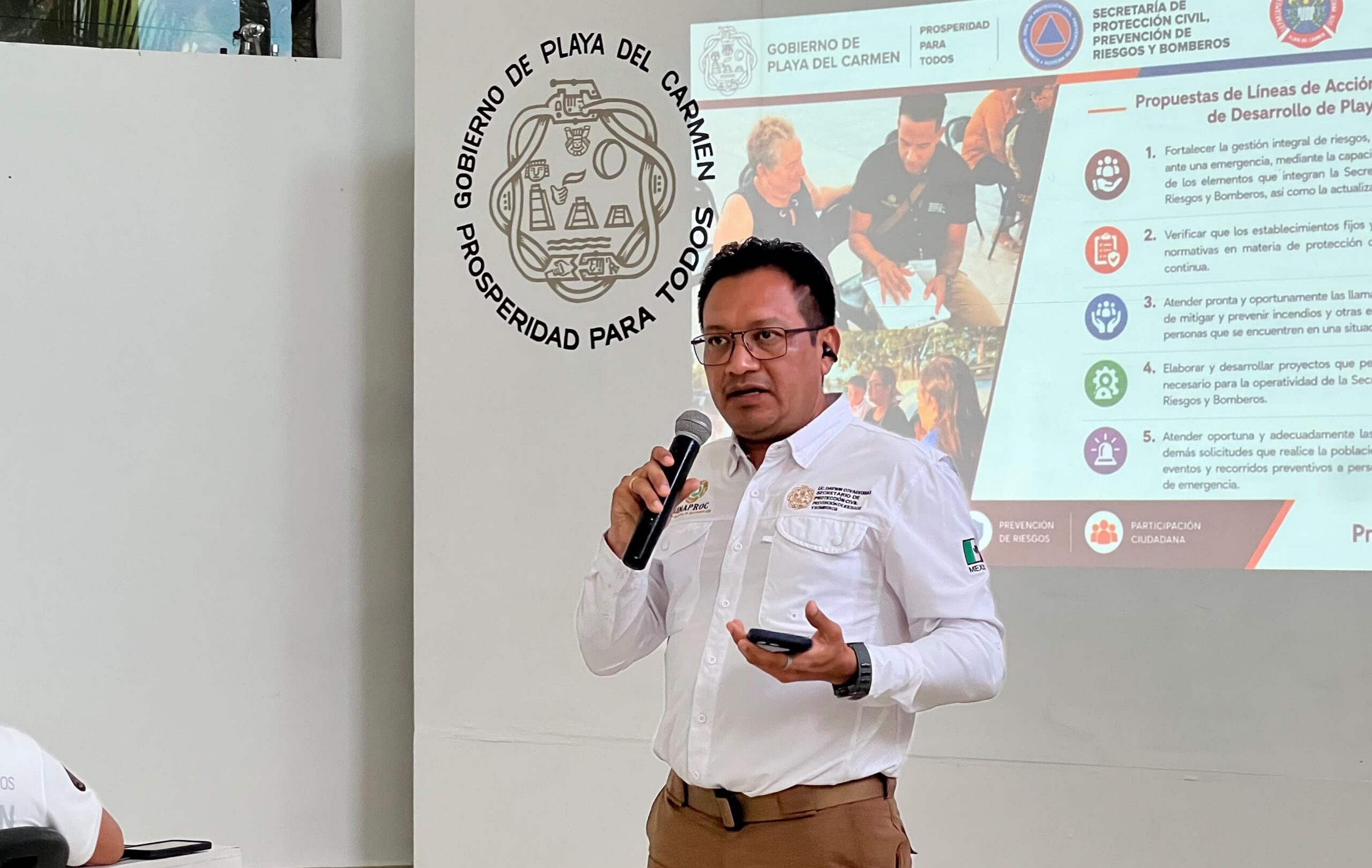 Playa del Carmen impulsa participación ciudadana en Protección Civil