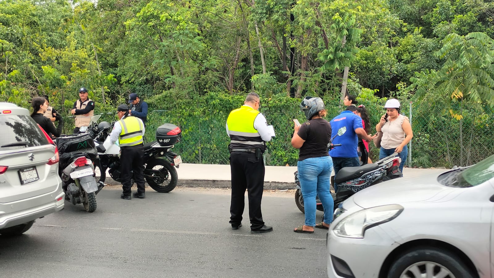 Continúa cacería de motos en Cancún por irregularidades