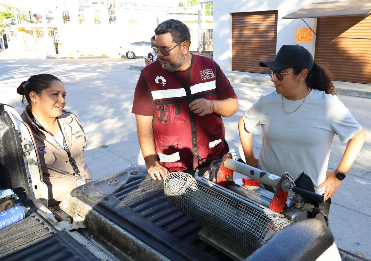 Benito Juárez refuerza bacheo y descacharrización en SM 100 y 89