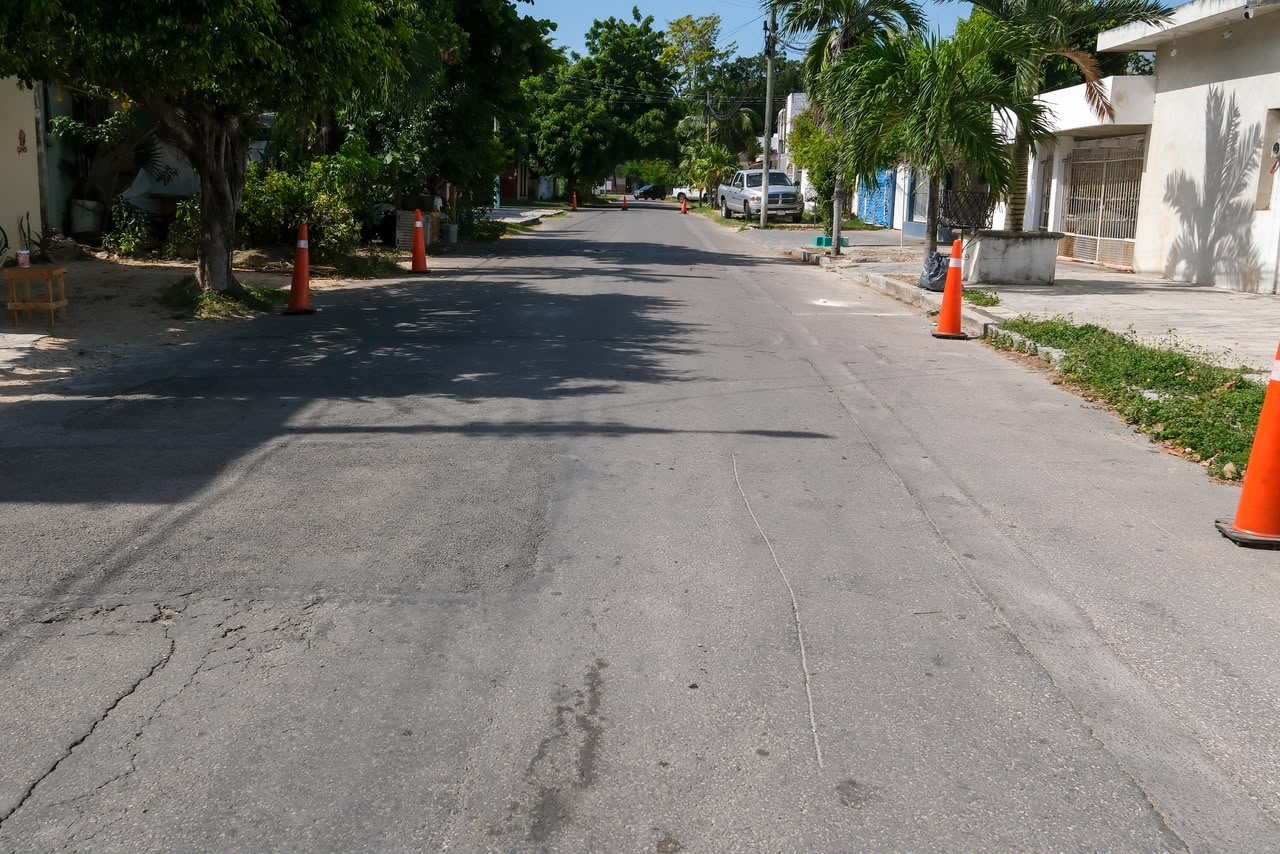 Mara Lezama impulsa rehabilitación vial en Chetumal