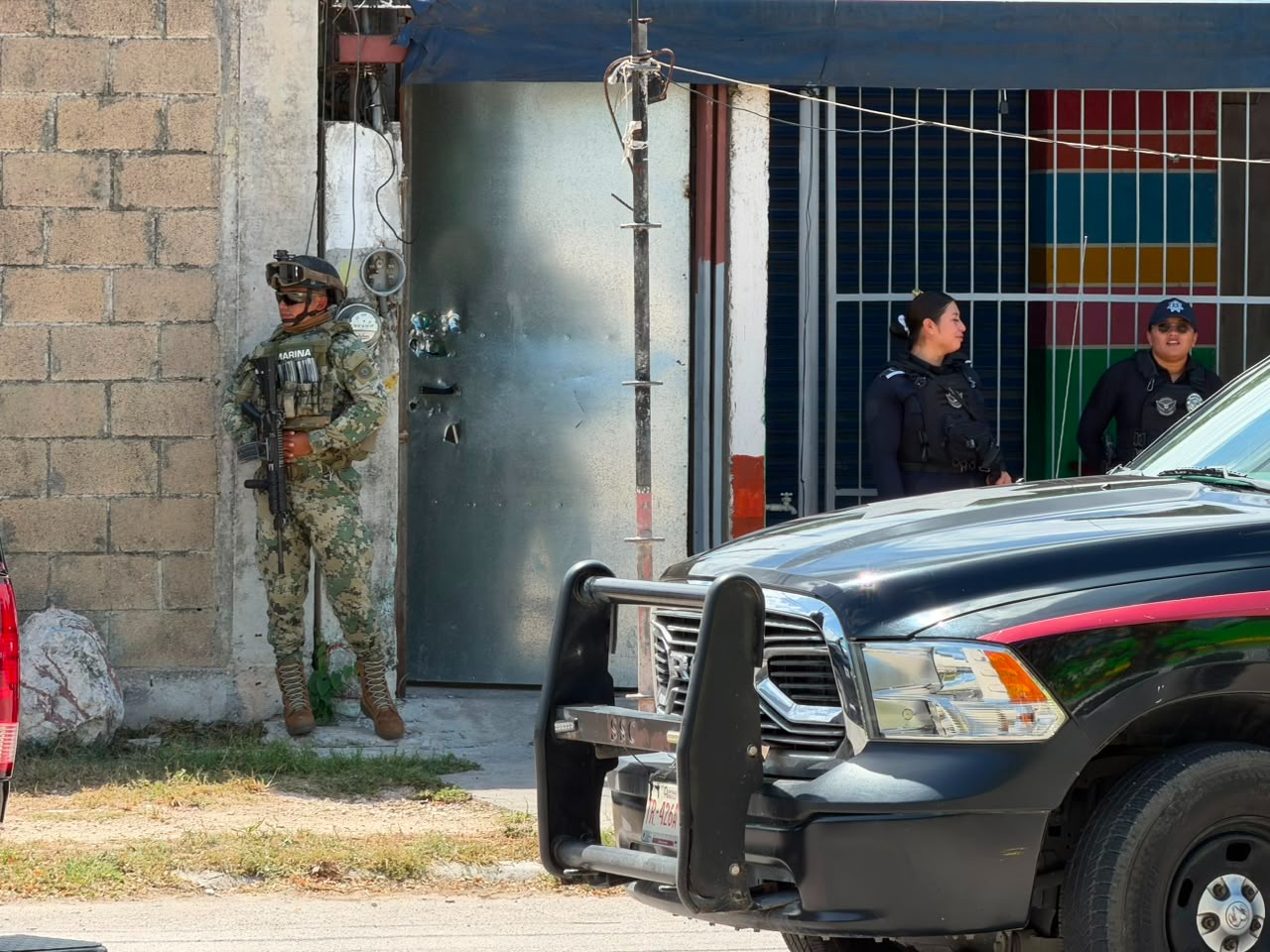 Detienen a tres por homicidio en restaurante de Cancún