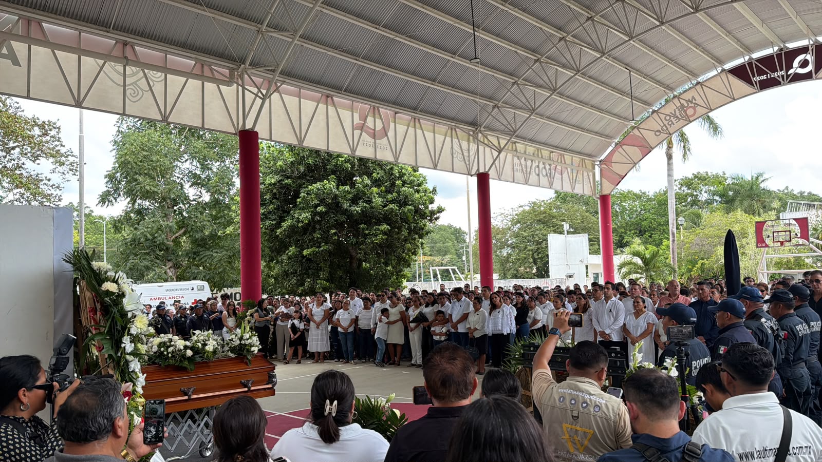 Felipe Carrillo Puerto despide a Paoly Perera con homenajes