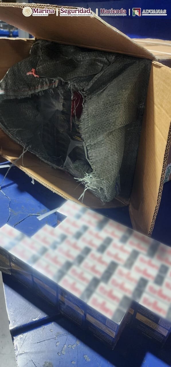 Decomisan más de 2 millones de cigarrillos apócrifos en AICM