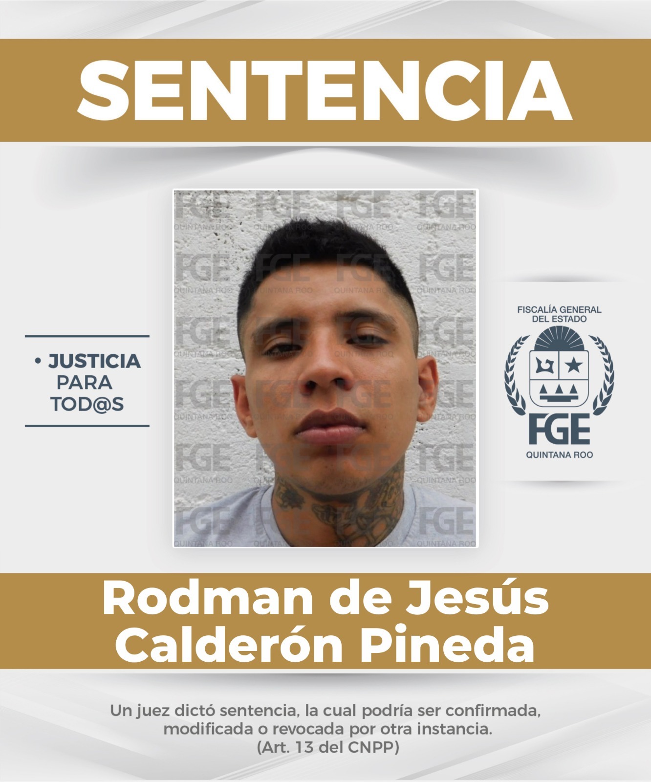 Condenan a 50 años a tres por homicidio en Playa del Carmen