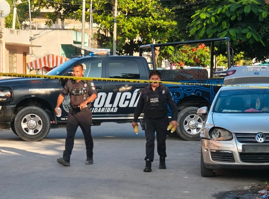 Detienen a pistolero que disparó en Playa del Carmen